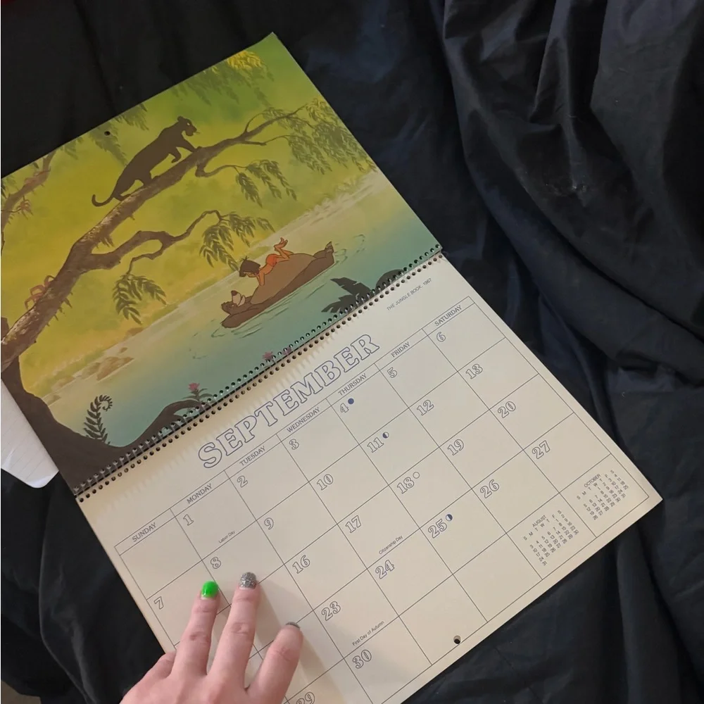 Disney Favorites calendar 1986